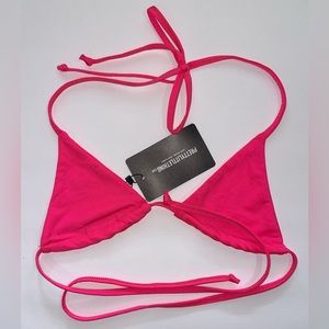 Hot Pink Bikini Top